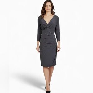 Ralph Lauren Elegant Black Long Sleeve Dress